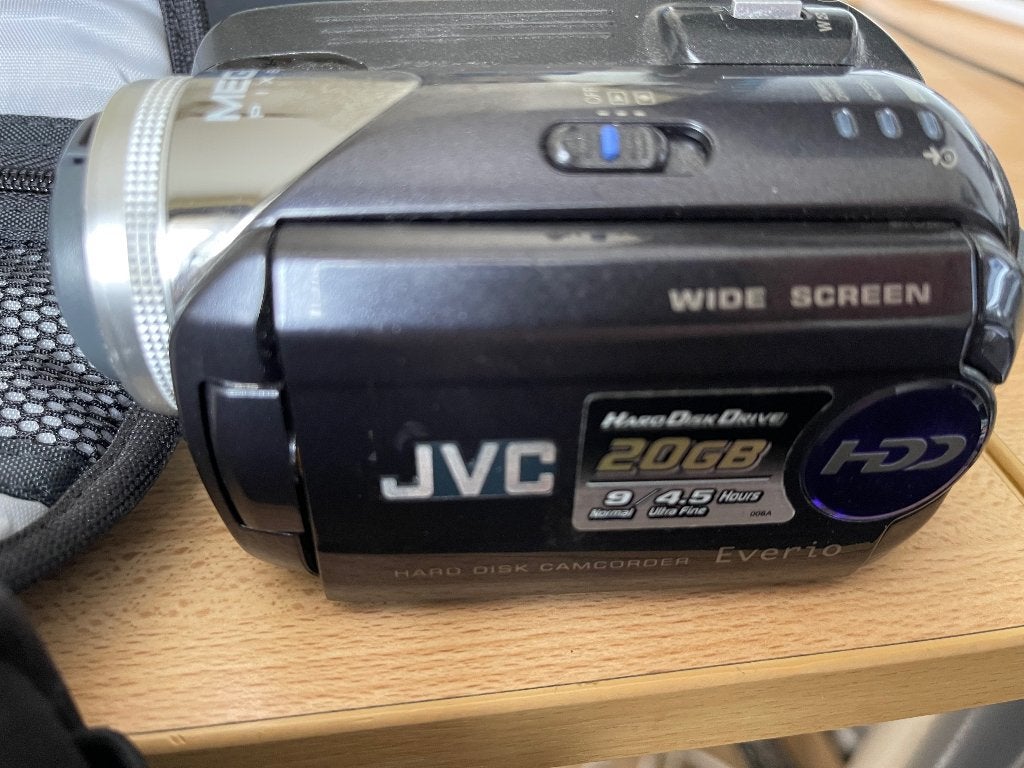 Goed werkende JVC Everio HDD camcorder (20GB)., Audio, Tv en Foto, Ophalen, JVC, 20x of meer, Zo goed als nieuw