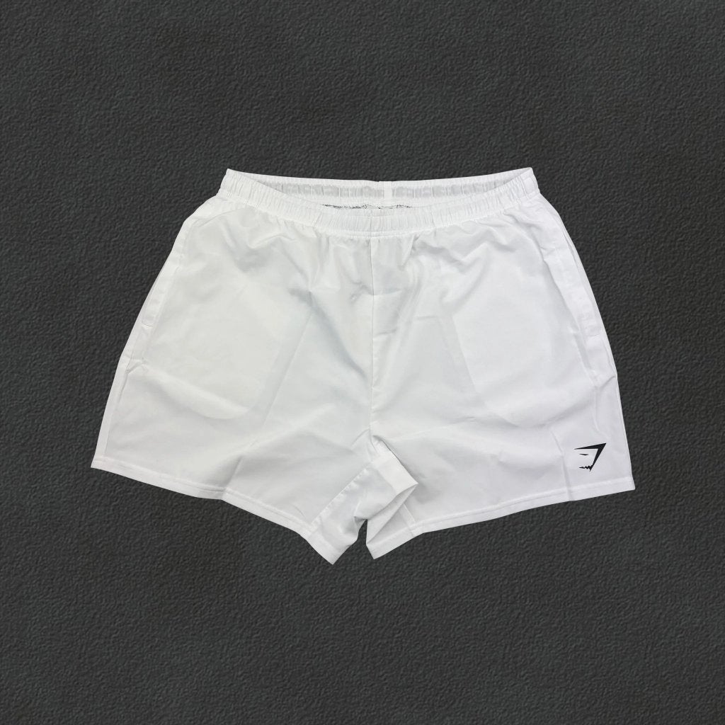 Witte Gymshark shorts - Heren XXL - Nieuw met kaartjes, Verzenden, Overige maten, Zo goed als nieuw, Algemeen