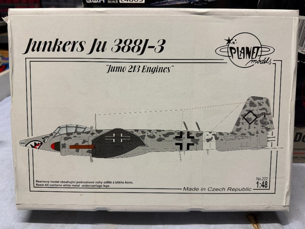 Avion "Junkers Ju 388J-3" en résine, Hobby & Loisirs créatifs, Modélisme | Avions & Hélicoptères, Neuf, Enlèvement ou Envoi, Avion