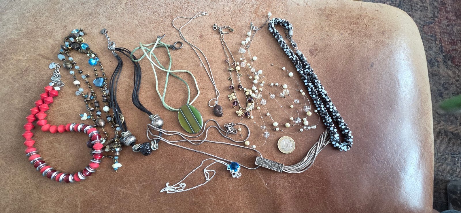 10 chaînes, toutes en bon état, Bijoux, Sacs & Beauté, Enlèvement ou Envoi