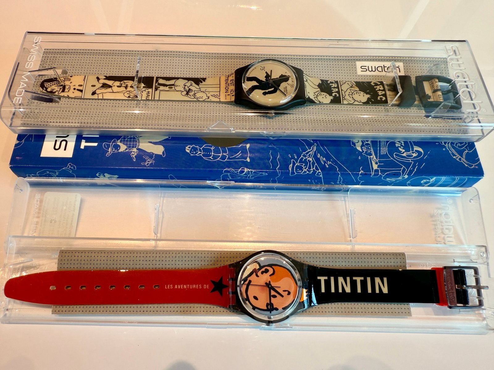 2 Swatch Tintin neuves, Enlèvement ou Envoi, Comme neuf