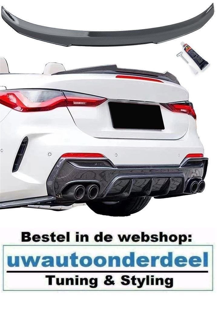 Achterklep Ducktale Spoiler Carbon Look Voor Bmw 4 Serie G22, Verzenden