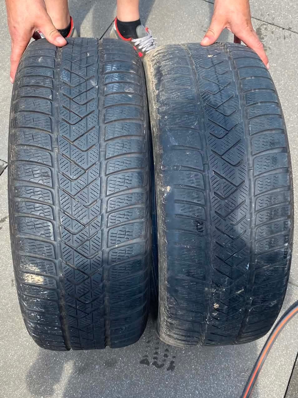 Pirelli autobanden, Ophalen