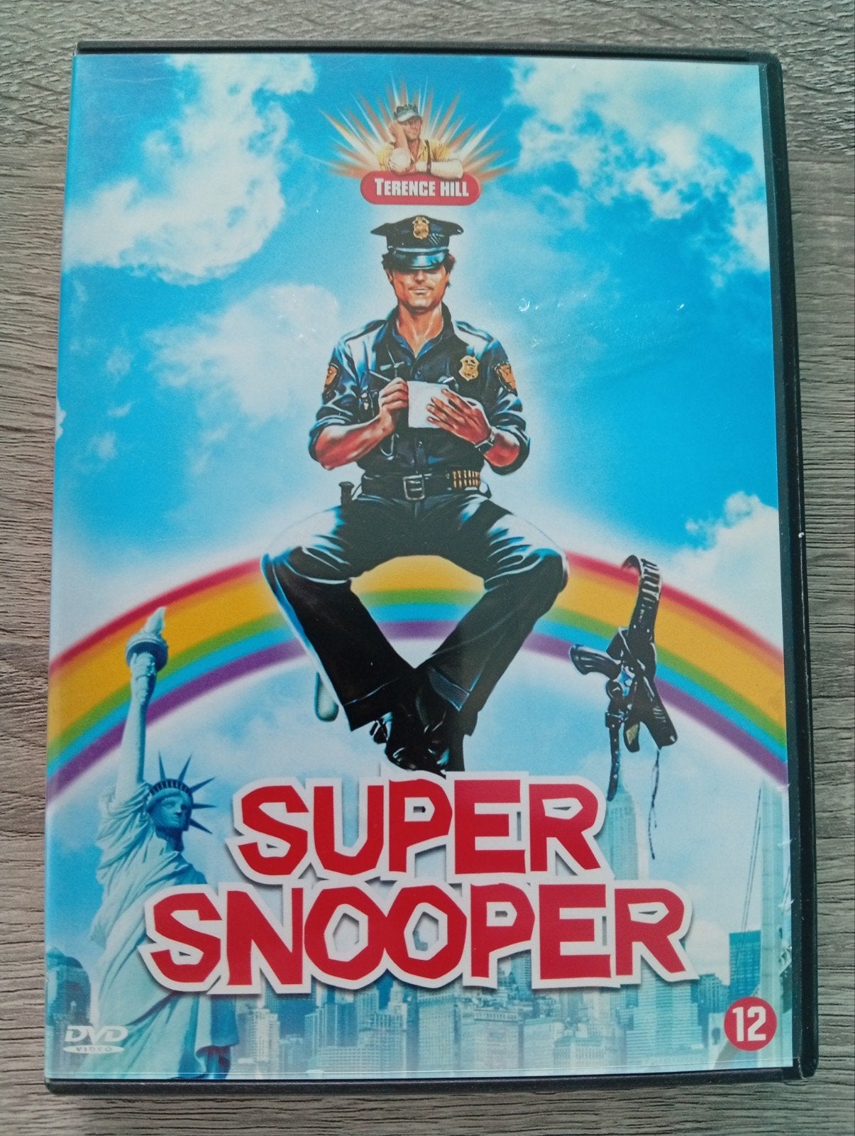 super snooper komedie dvd Terence hill, Cd's en Dvd's, 1960 tot 1980, Engels, Nederlands, Ophalen of Verzenden