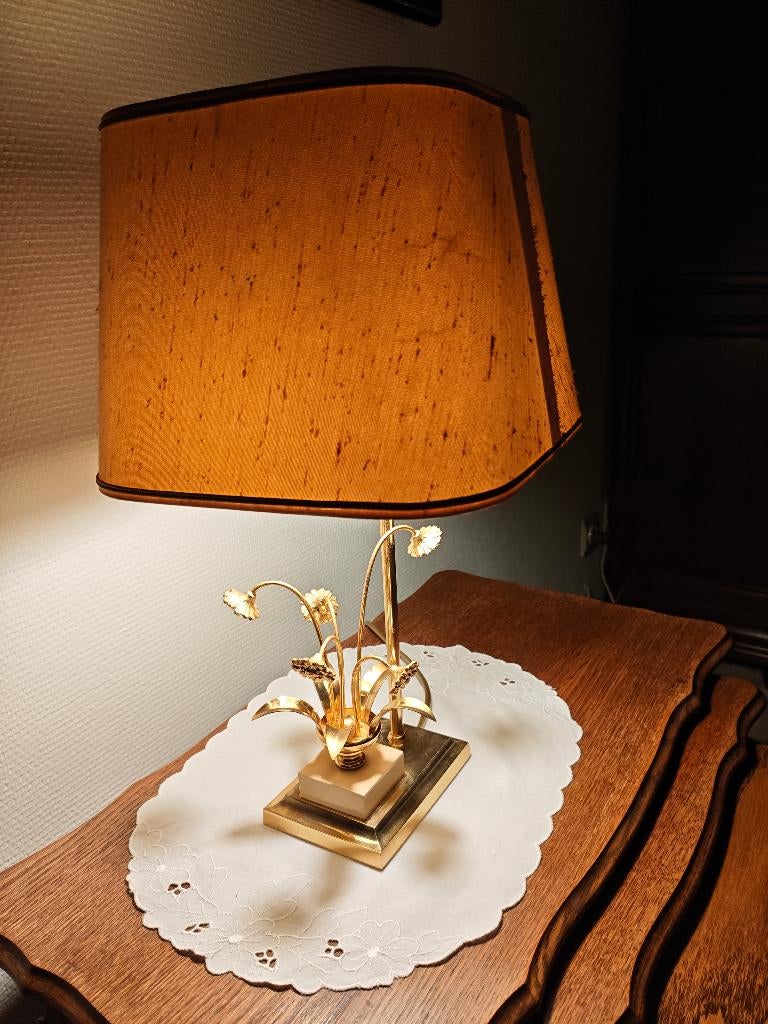 Tafellamp Hollywood Regency stijl, Ophalen of Verzenden