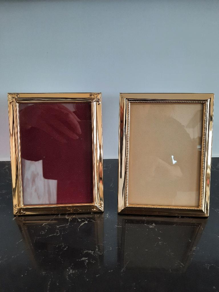 Fotokaders retro goudkleurig, Audio, Tv en Foto, Fotografie | Fotolijsten, Ophalen of Verzenden, Zo goed als nieuw