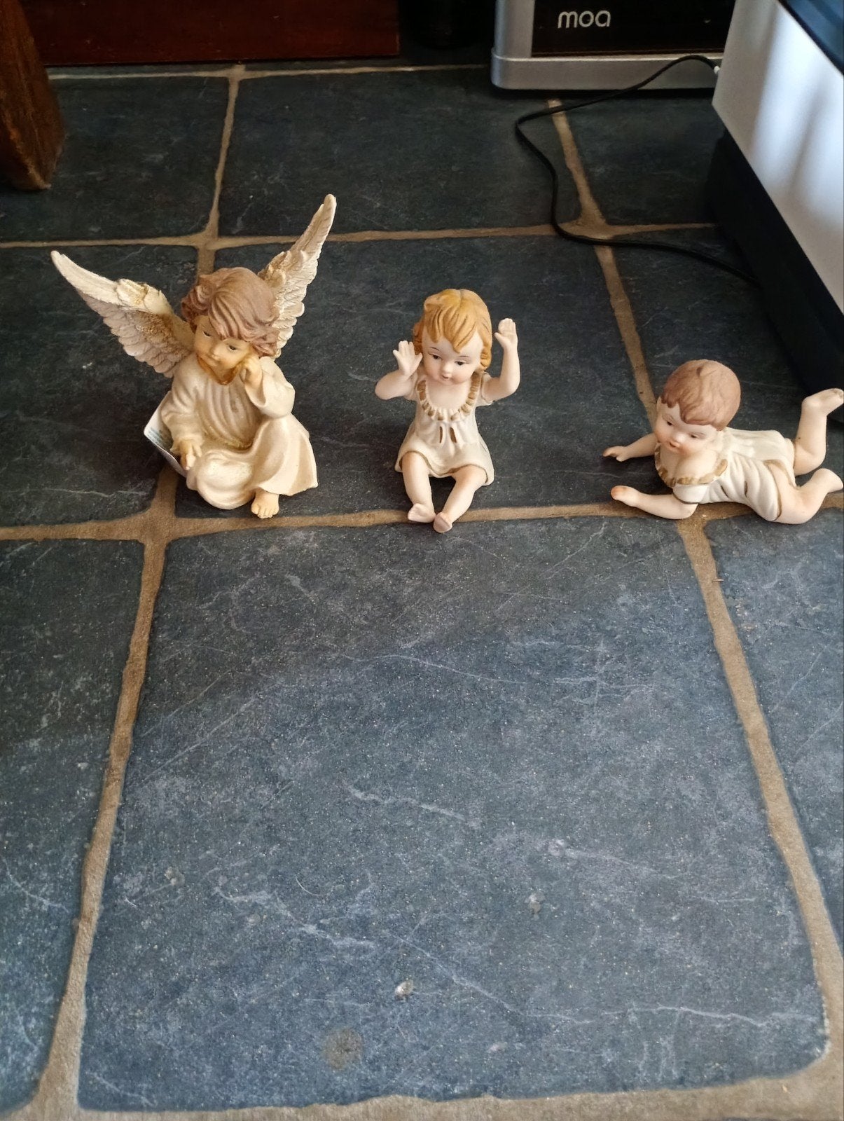 3 beeldjes, Ophalen