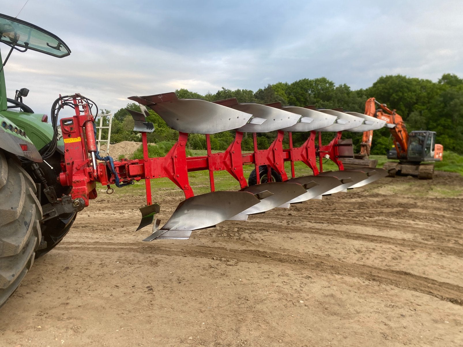 Steeno ploeg 5 schaar varial, Ophalen