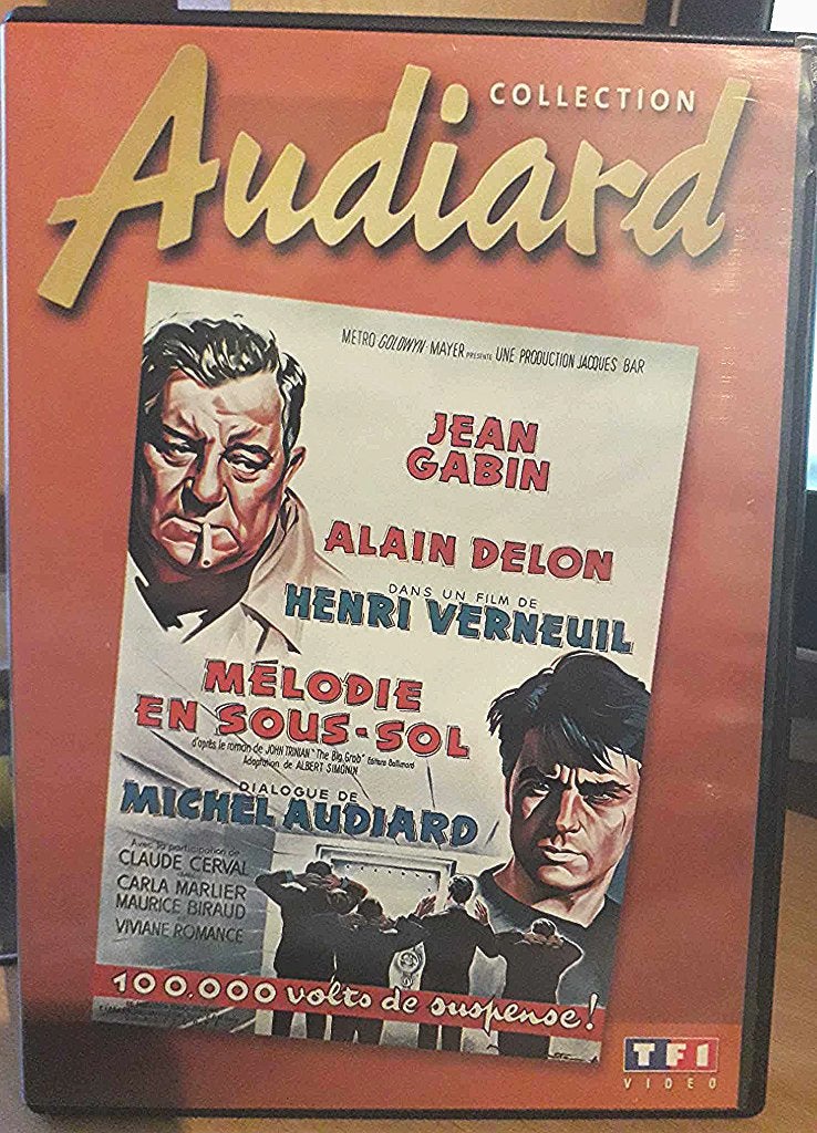 DVD Mélodie en sous-sol / Jean Gabin, Enlèvement, Comme neuf, Thrillers et Policier