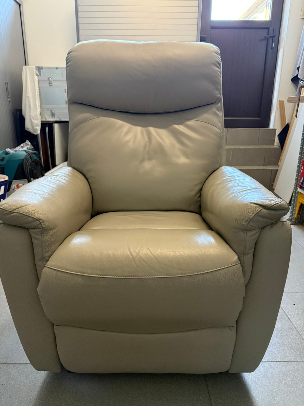 Fauteuil relax électrique avec dossier électrique, Maison & Meubles, Enlèvement, Comme neuf