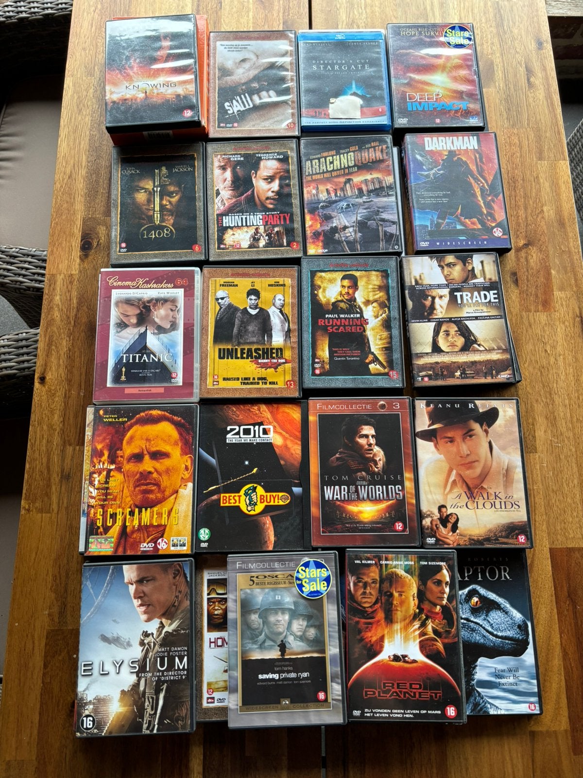 Lot de DVD divers, CD & DVD, À partir de 16 ans, Enlèvement, Comme neuf