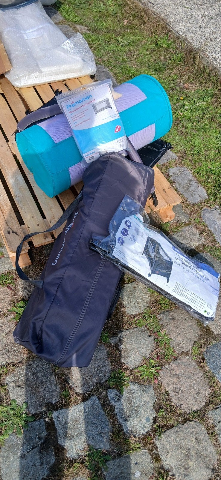 campingbed met veel extra's, Enlèvement, Utilisé, Matelas