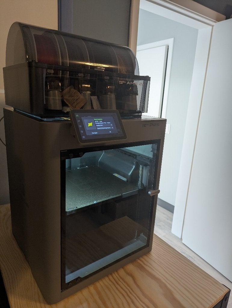 3D printer Bambu P2S met AMS (meerkleursysteem) te koop, Bambulab, Comme neuf, Enlèvement, Filament