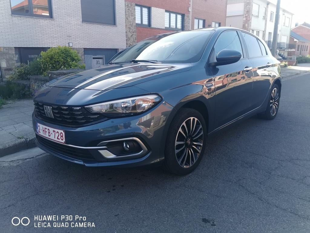 Fiat Tipo 1000 benzine 09/2022, Auto's, Fiat, 75 kW, Blauw, Handgeschakeld, 5 deurs