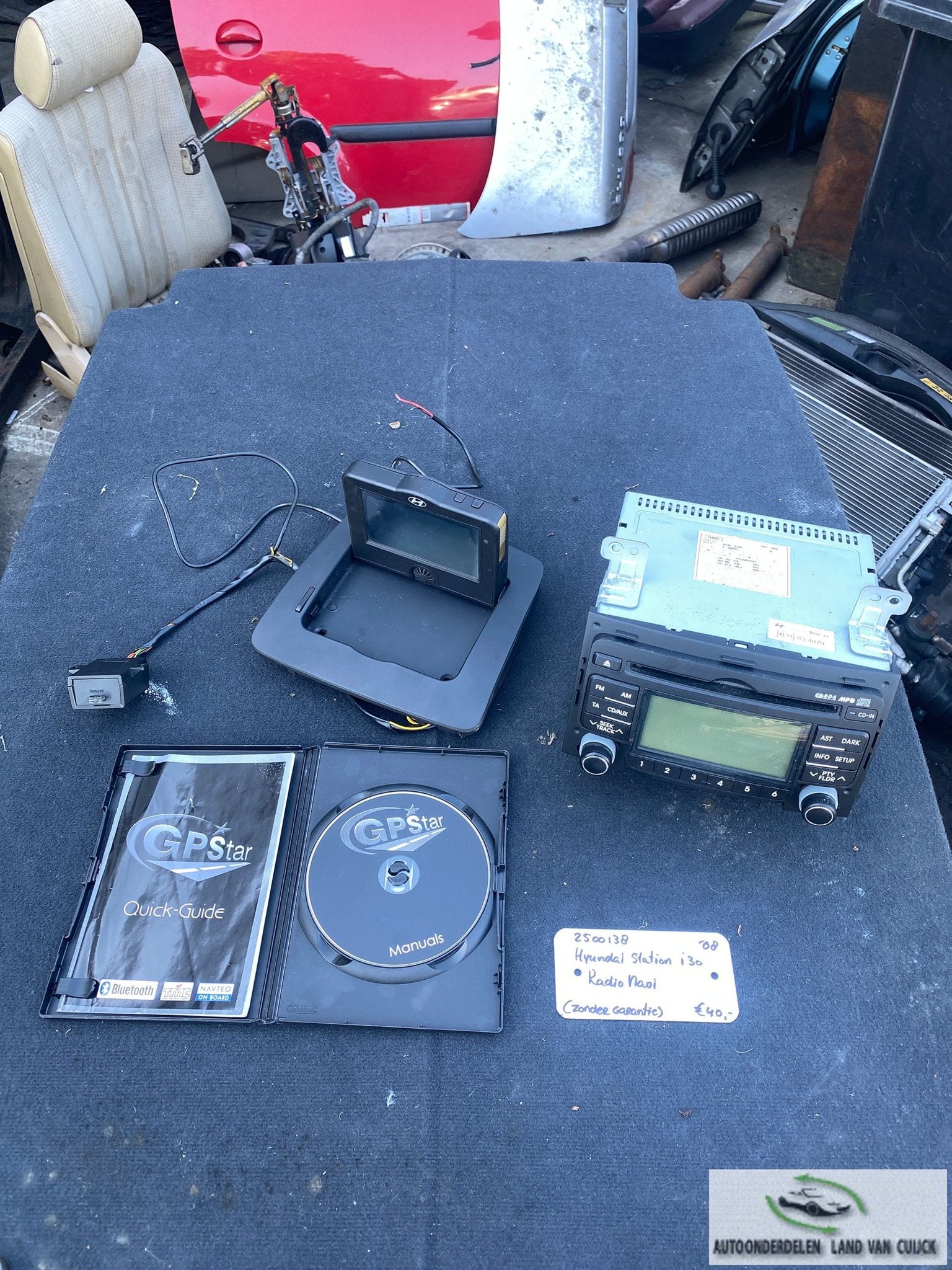 Hyundai I30 station 1.6 Diesel 2008 2500138  Radio Navigatie, -, Utilisé, -, -