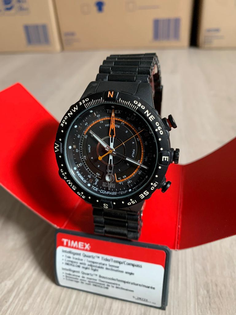 TIMEX Horloge EXPEDITION NORTH TIDE TEMP COMPASS, Enlèvement, Comme neuf, Montre-bracelet, Autres marques