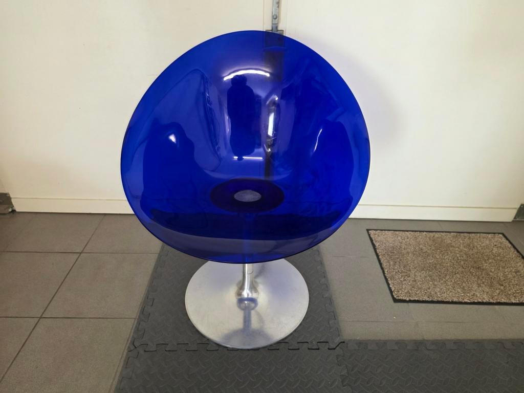 Kartell Ero [s] Chaise Eros bleue Philippe Starck, Enlèvement
