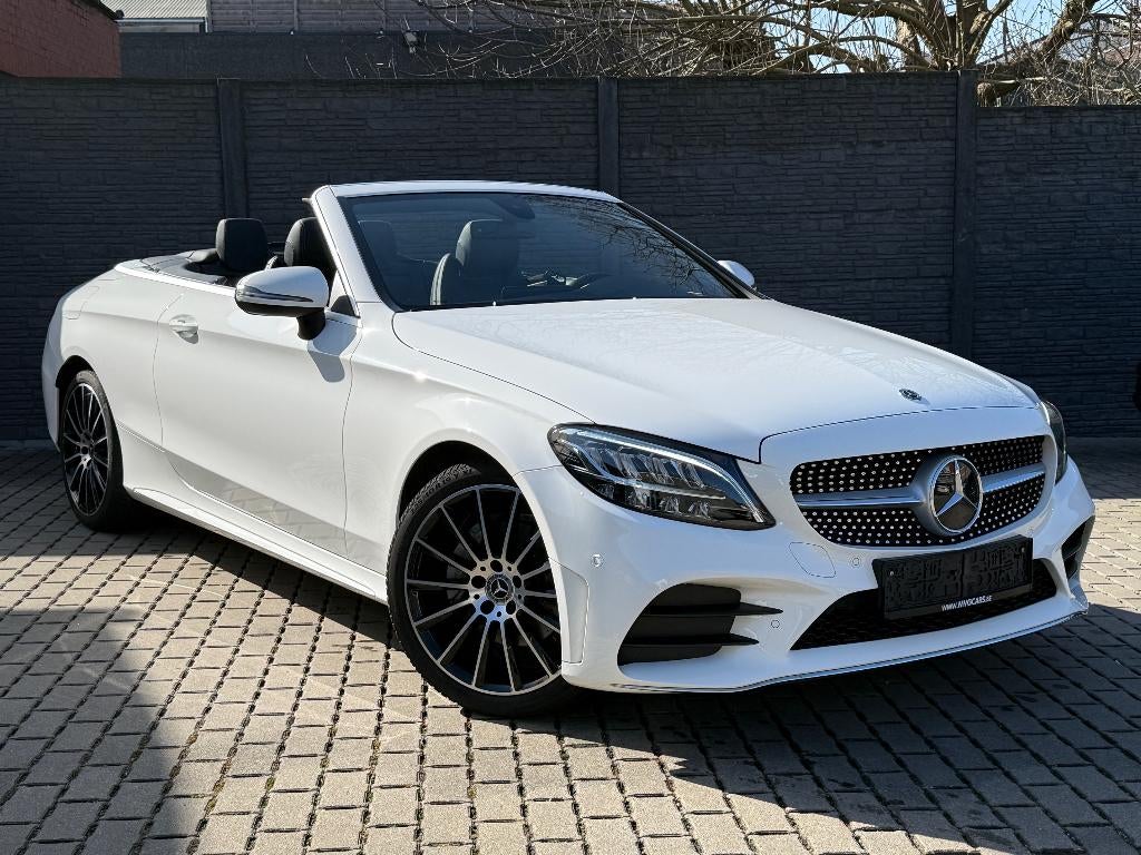 Mercedes-Benz C 180 Cabrio AMG Pakket "Leder/Navi/Camera", Autos, Mercedes-Benz, Entreprise, Achat, Classe C, ABS, Caméra de recul