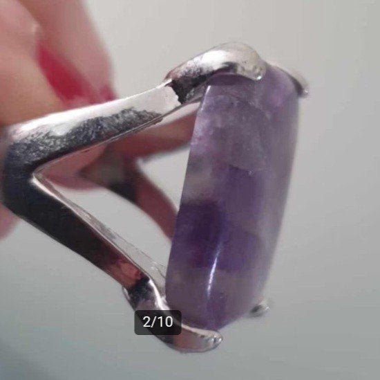 Geërfd. Mooi grote ring, Handtassen en Accessoires, Ringen, Verzenden