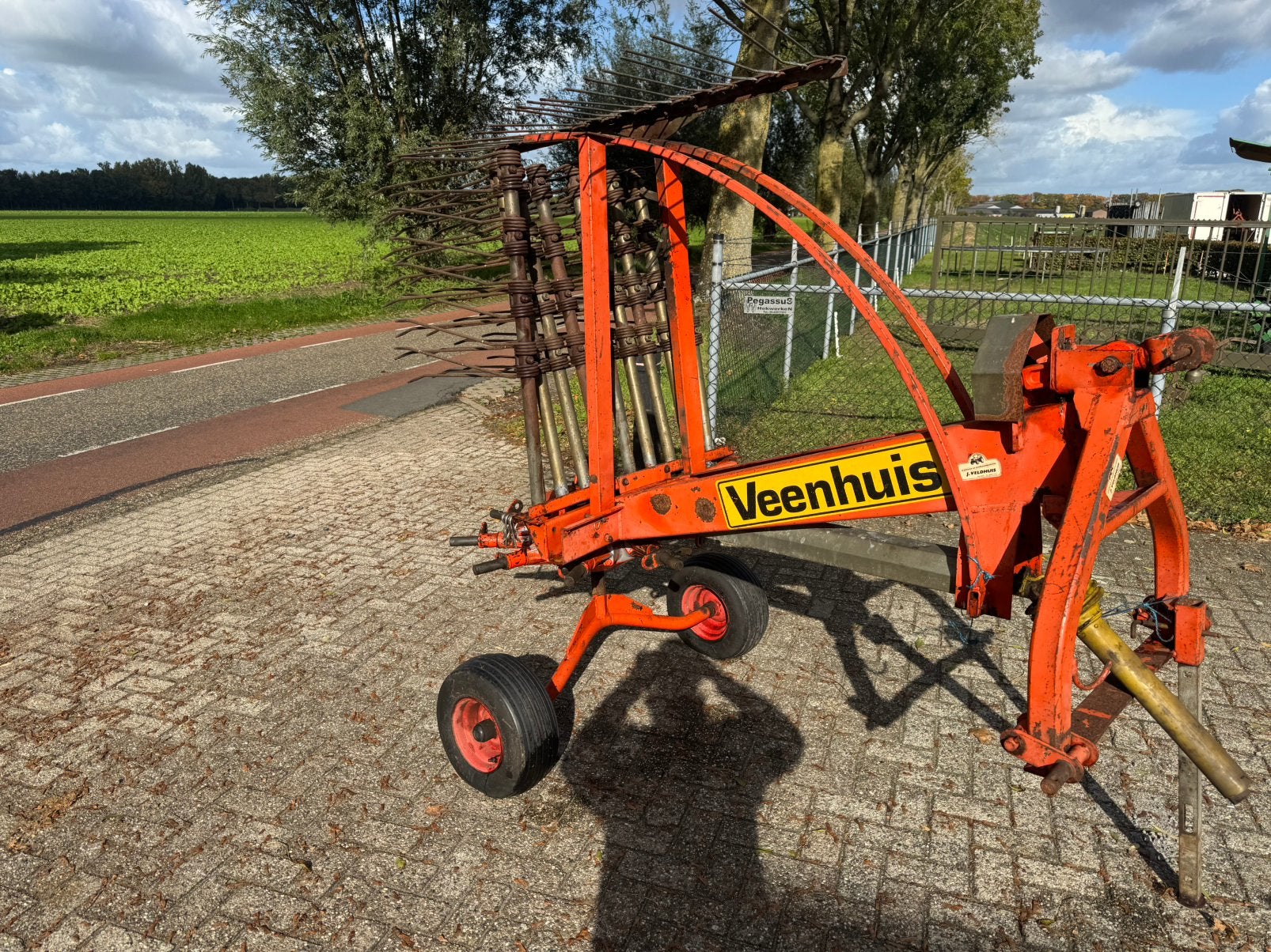 Veenhuis vch 350 hark hooihark duiner zwadhark cirkelhark