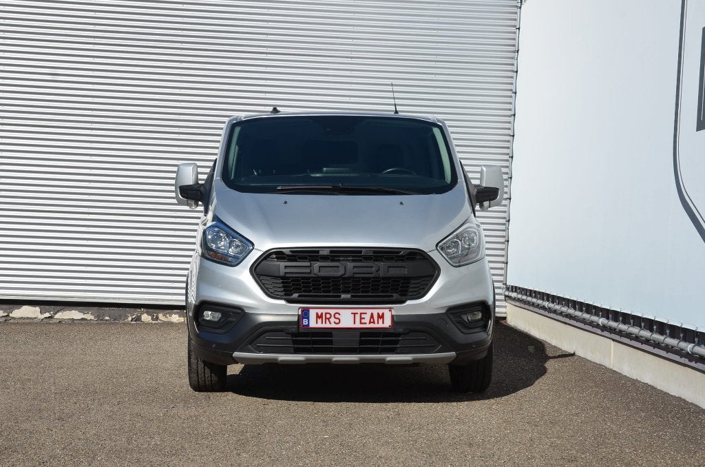 Ford Transit Custom 2.0TDCI- L2- TRAIL-Cruise-A/C- 20600+BTW, Autos, Cuir, Argent ou Gris, Achat, Euro 6