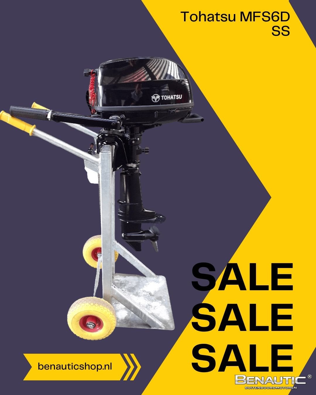 Direct leverbaar! Nieuwe Tohatsu MFS6D SS 6pk kortstaart knu, Watersport en Boten, Buiten- en Binnenboordmotoren, -, Nieuw, -