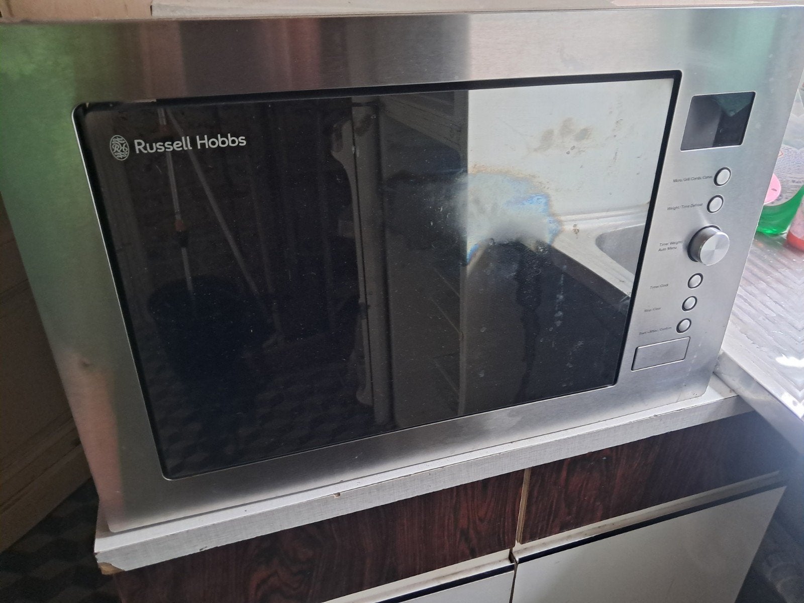 microgolfoven inbouw, Elektronische apparatuur, Microgolfovens, Ophalen, Gebruikt, Microgolfoven