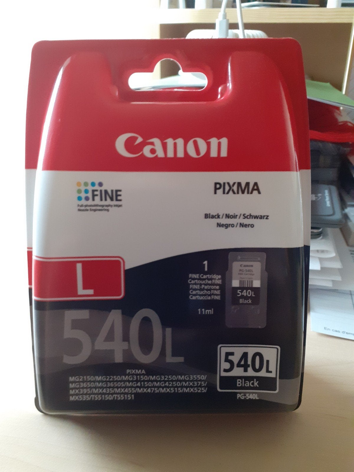 Canon PG-540L, Computers en Software, Printerbenodigdheden, Ophalen of Verzenden, Nieuw, Cartridge, Canon
