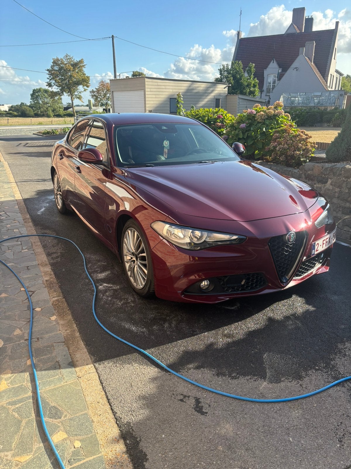 Alfa romeo guilia ik goede staat, Autos, Alfa Romeo, Rouge, Achat, Noir, Diesel