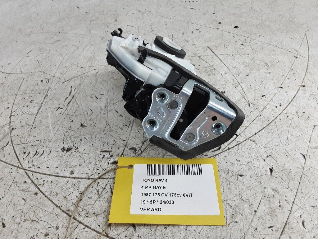 SERRURE DE PORTE ARRIÈRE DROITE RAV4 (A5) (90529213), Kundenbetreuung@toyota.de, Toyota, Utilisé, Toyota Deutschland GmbH