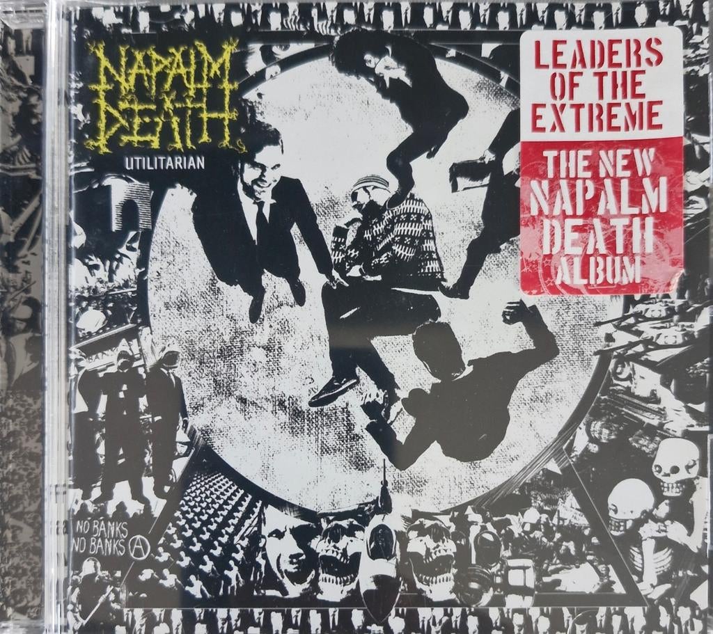 Cd Napalm Death " Utilitarian ", Ophalen of Verzenden, Zo goed als nieuw