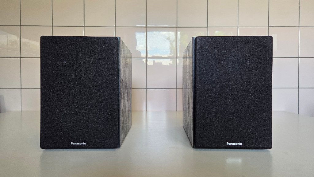 Panasonic sb-pmx70 speakers, Audio, Tv en Foto, Luidsprekerboxen, Stereo speakers, Zo goed als nieuw, Stofbestendig, Minder dan 60 watt