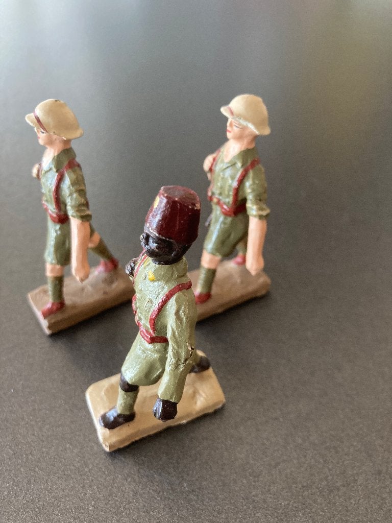 Durso 3x Force Publique, Ophalen of Verzenden