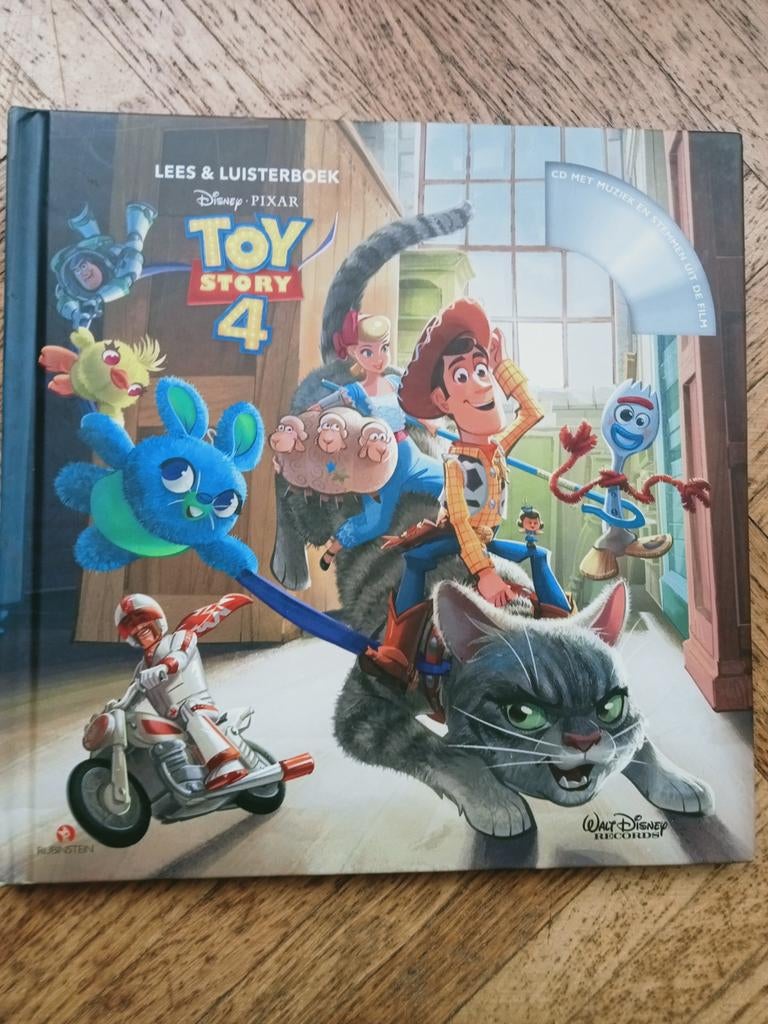 Toy story 4 lees en luister boek, Boeken, Ophalen of Verzenden