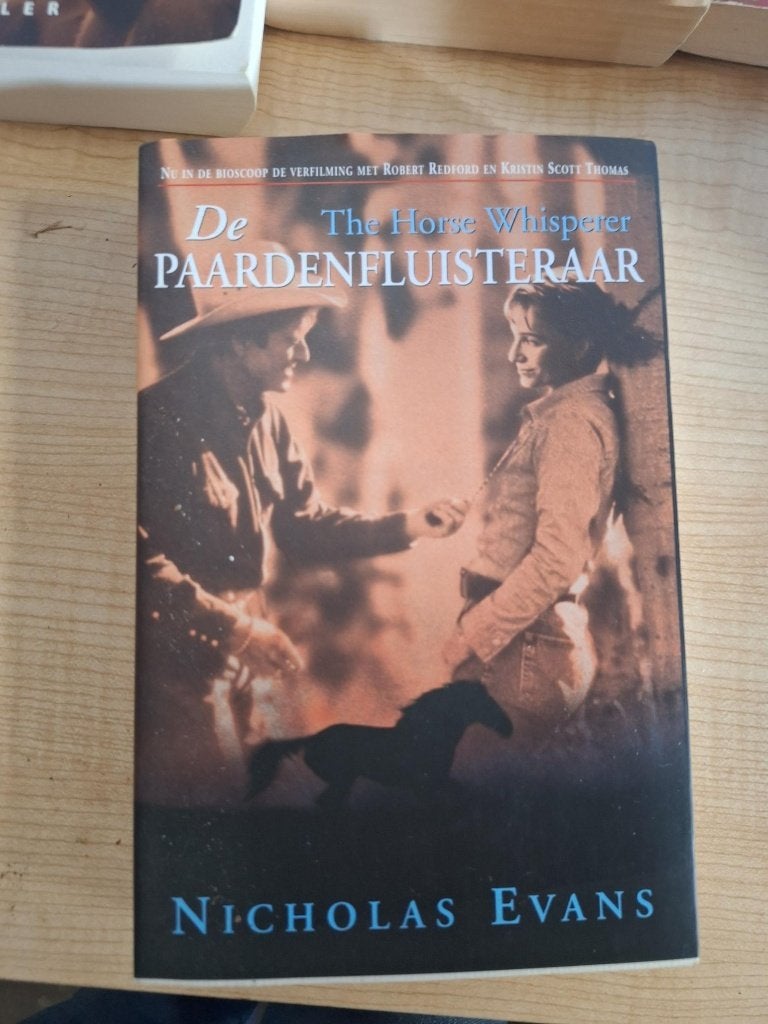 boek de paardenfluisteraar- Nicolas Evans, Boeken, Ophalen of Verzenden, Zo goed als nieuw