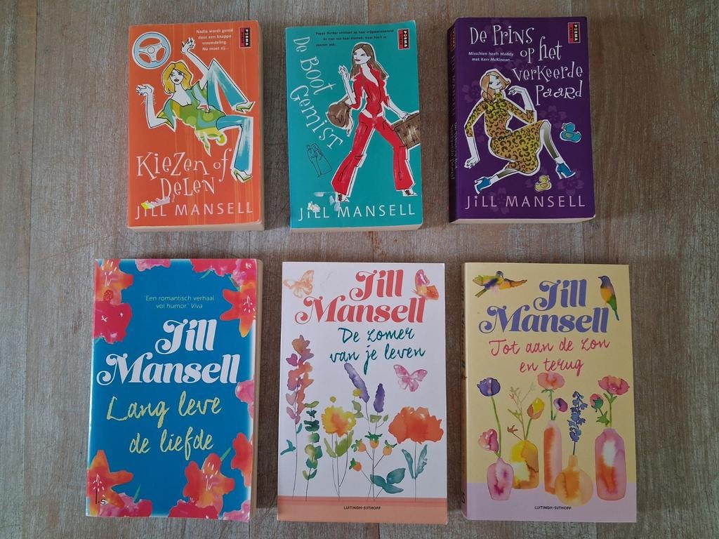 Pakket leesboeken, Ophalen, Zo goed als nieuw, Jill Mansell