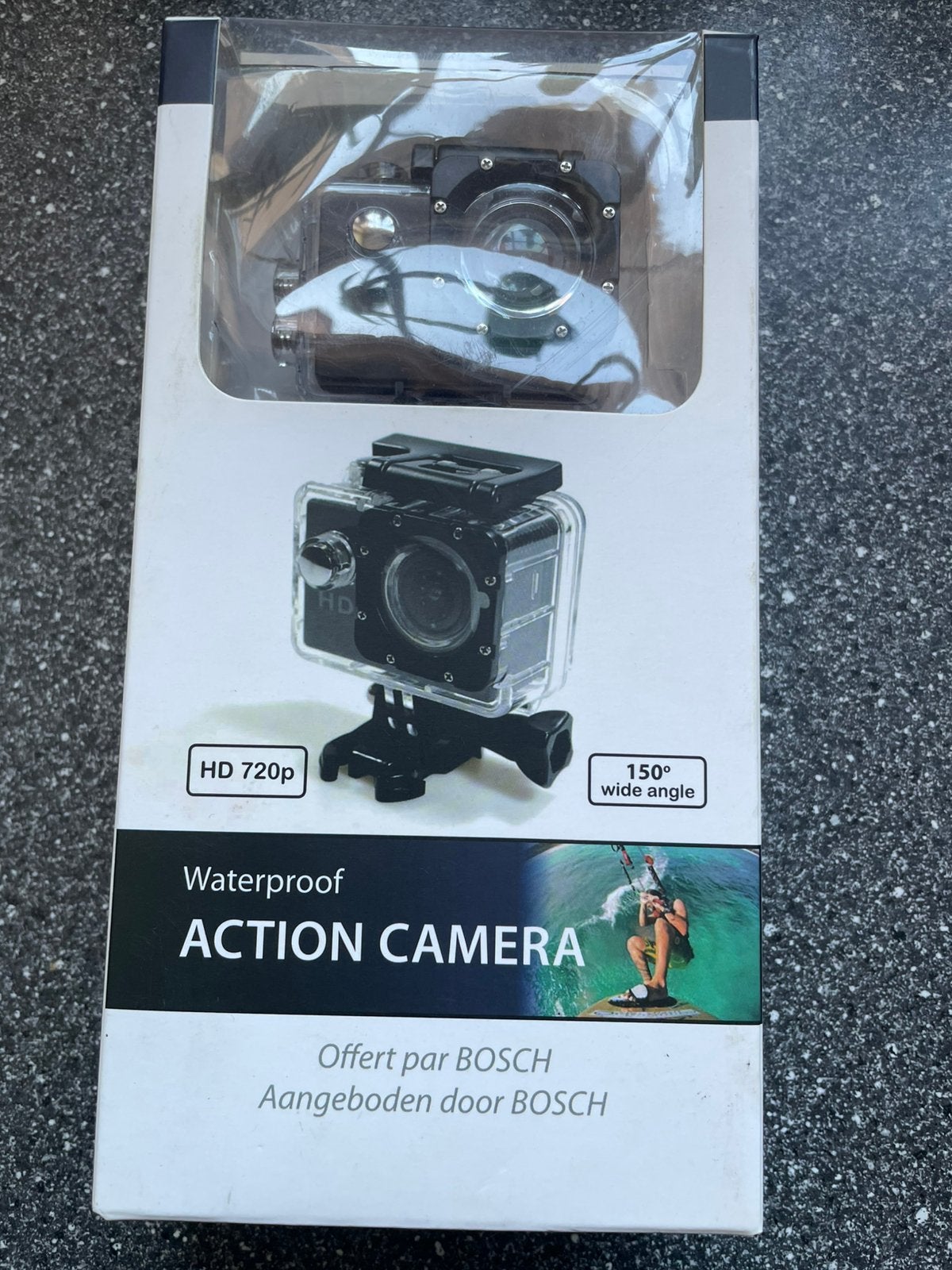 Actiecamera, Ophalen, Nieuw