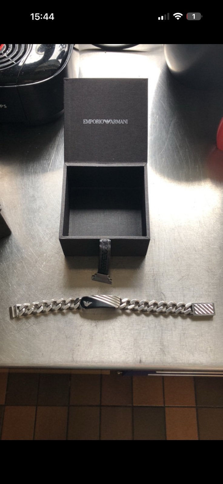 Armband Emperio Armani, Ophalen of Verzenden, Zo goed als nieuw