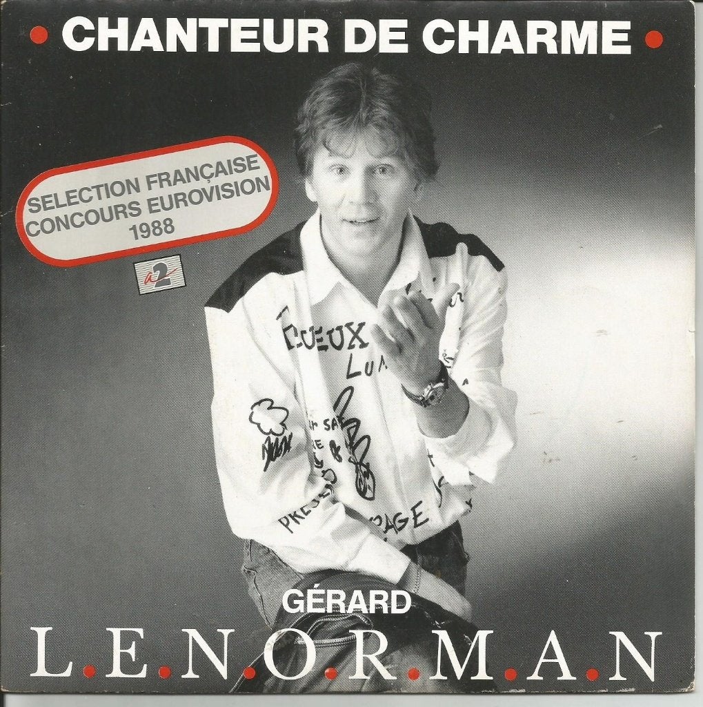Gérard Lenorman - Chanteur De Charme   - Eurovision '88 -, Cd's en Dvd's, Vinyl Singles, Ophalen of Verzenden, 7 inch, Pop