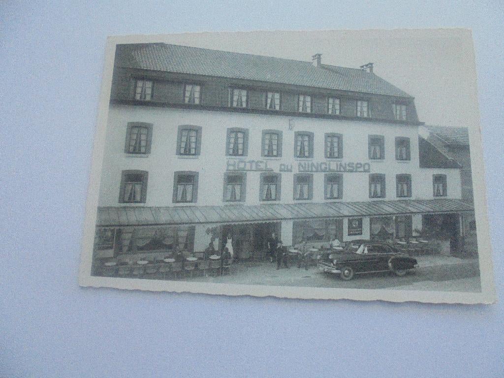 nonceveux-hotel du ninglinspo, Envoi, 1940 à 1960, Non affranchie, Liège