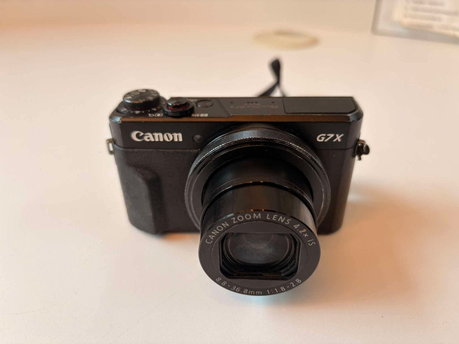 Canon g7x mark ii + 128 gb + opbergcase + lader, 20 mégapixels, Canon, 4 à 7 fois, Sacoche d'appareil photo