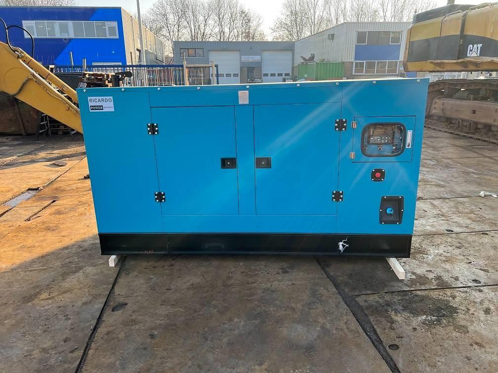 Ricardo 100KVA (80KW) SILENT GENERATOR 3 PHASE 50HZ 400V, Articles professionnels, Machines & Construction | Générateurs