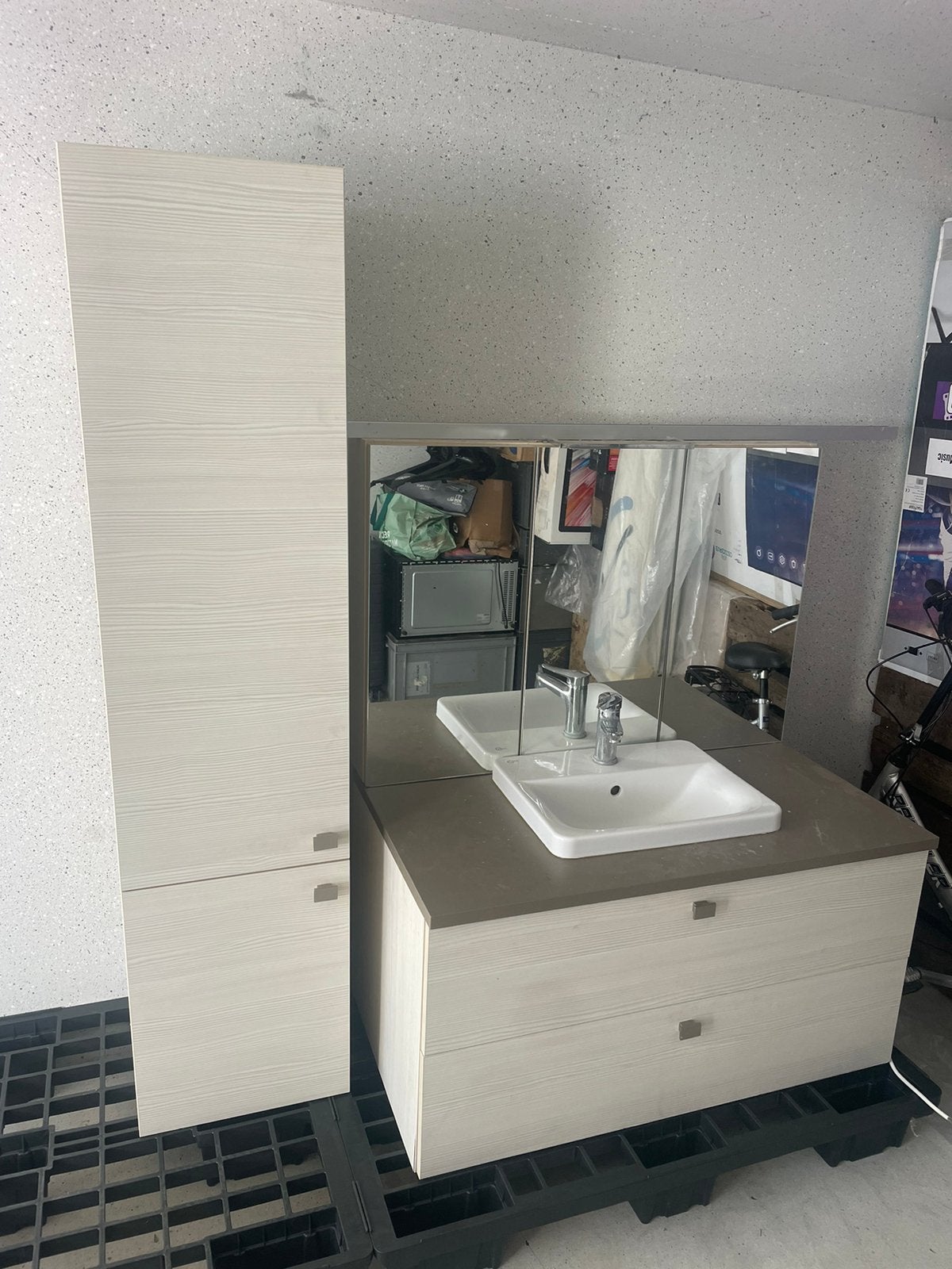Meubles de salle de bain complets, Enlèvement, Utilisé, Meuble lavabo