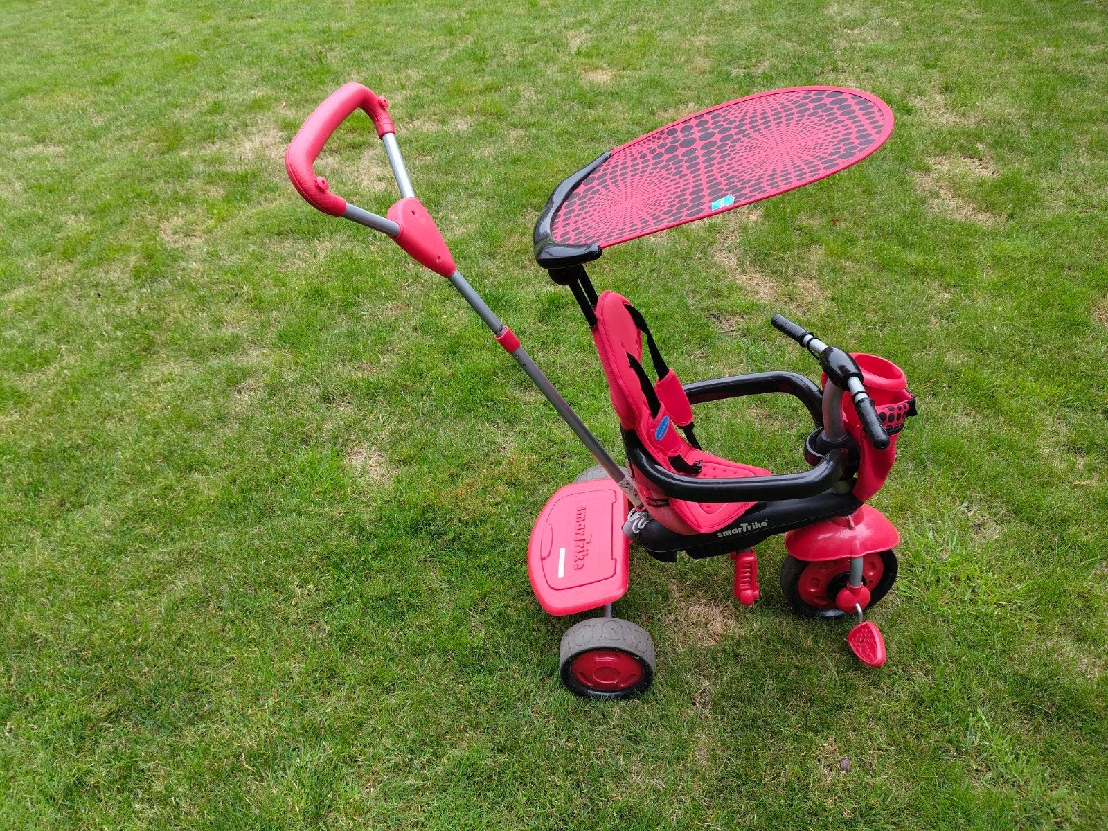 Driewieler, Ophalen, Gebruikt, SmarTrike, Duwstang