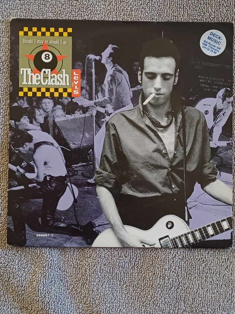 The Clash / BAD II – Should I Stay Or Should I Go / Rush, Cd's en Dvd's, 7 inch, Ophalen of Verzenden, Zo goed als nieuw, Pop