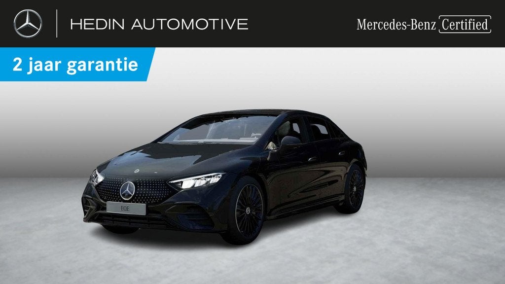 Mercedes-Benz EQE-Klasse 300 Berline AMG Line | Panoramisch, Auto's, Mercedes-Benz, Automaat, Gebruikt, Zwart, 96 kWh