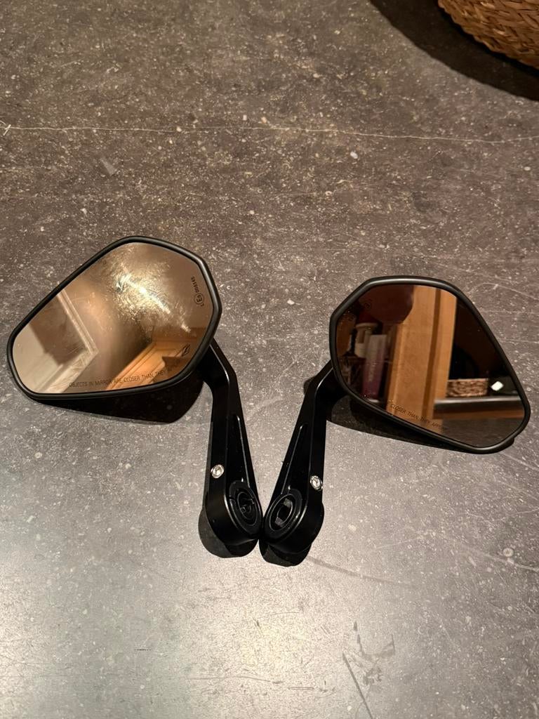 Clip on spiegels Vespa, Ophalen