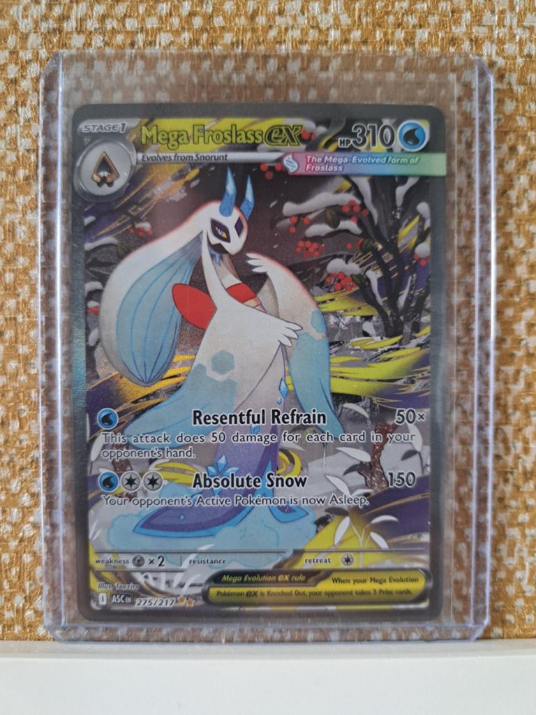 Mega Froslass EX asc275, Ophalen, Nieuw, Losse kaart