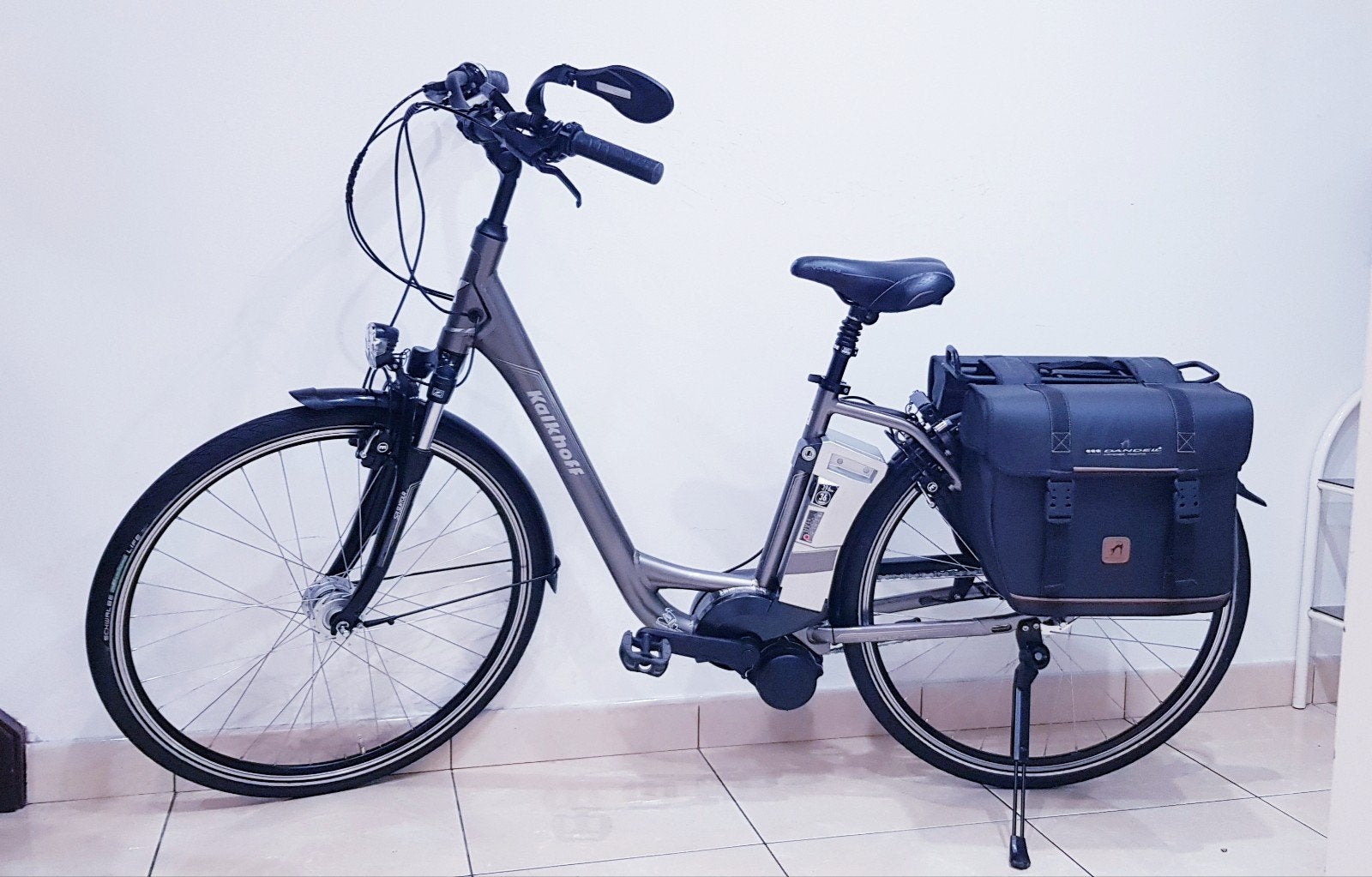 Electrische fiets middenmotor met weinig kilometers 1400, Ophalen
