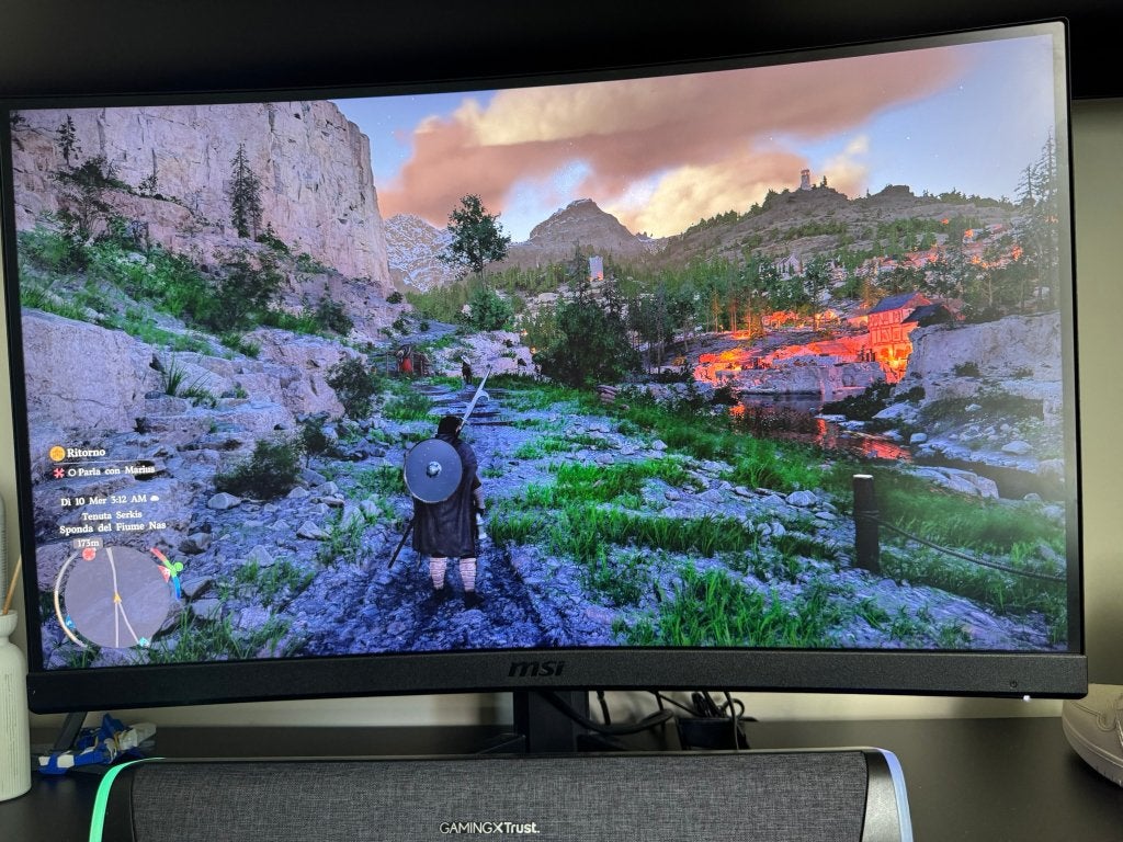Curved Gaming Monitor - MSI G27CQ4 E2 - 27” QHD - 170Hz, Computers en Software, Monitoren, 27'', MSI, VA, Zo goed als nieuw